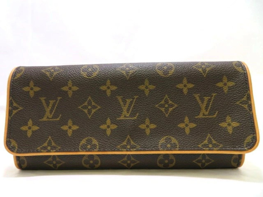 LOUIS VUITTON Pochette Twin Shoulder Bag Monogram